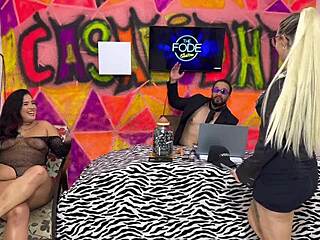 bbw diguinha dj licks melon woman's giant pussy ass fingering frenzy