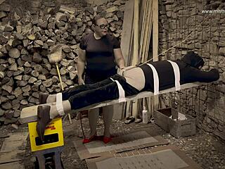 Dominatrix Mistress April Trains Sissy Whore with Two Strict Mistresses