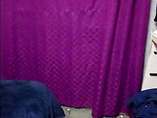 braided young beauty in yellow dress tempts masked stranger's lap then bends over intimately