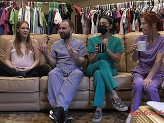 Ultra Secret Ultrasound Reveals Nova Maverick's Lactating Pregnant Tits and Pussy