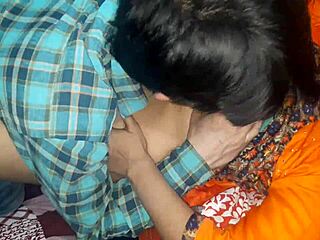 teacher calls him home but then traps him for wild mother-in-law group bang