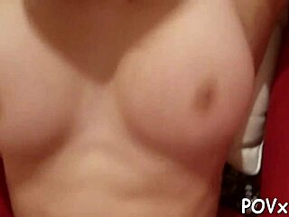 damn this tiny teen with small tits sucks cock rough then gets pounded hard pov style