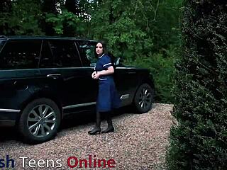 Nurse shows condom use on cock then wank instructions?