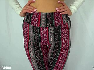 Anabelle Pync teases panties up close in HD