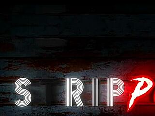 nerdy babe with big natural tits strips clothes for you