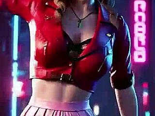 Aerith dances cheerfully twice in uncensored 3D hentai fantasy