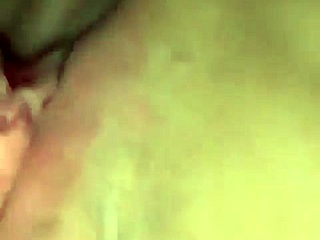 I'm pounding my girl's tight pussy with my hard cock homemade style