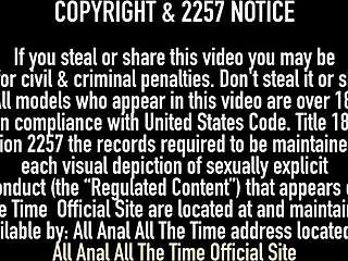 misty dawn's tight ass grips philly john's dick during anal reverse cowgirl ride