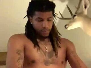 Huge Black Cock Pounds Ebony Babe in Hotel Missionary Hard