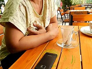 FLASHING FAT HAIRY TITS OUTSIDE