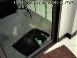 surprise thai cuckold hubby your petite asian hotwife takes big cock deepthroat in dorm 3some cum covered.