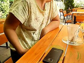 FLASHING FAT HAIRY TITS OUTSIDE