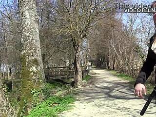 blonde teen jess tries first porn casting ever?