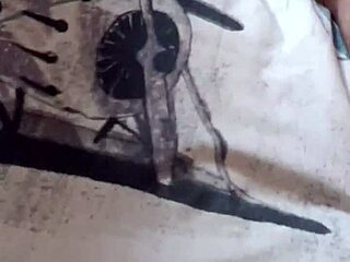 whoa big panties couple dirty creampie sex with pierced nipples up close 💦