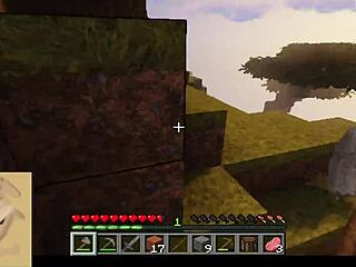 Gostosa rocks minecraft gameplay with hot moves and skills