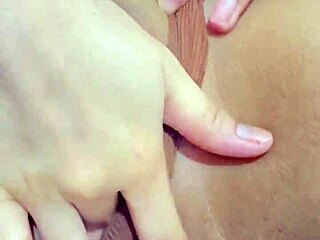 omg stepdaughter stroking pussy in shorts 😈🔥