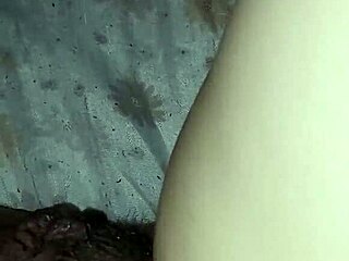 brunette ballerina girlfriend pussy exposed for amateur friend fuck