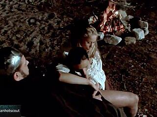 hey girls, feel this big cock stretch your shaved pussies cowgirl then doggystyle outdoors?