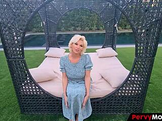 whoa, classy pervy stepmom strips hot for stepson visual thrill 😍🔥 sfw