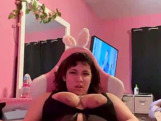 BBW Fat Tits Nipples Solo Masturbation Pussy Play Gets Me Off Hard!