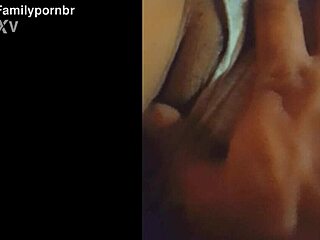 my stepdaughter in lingerie on the sofa makes me lick her wet pussy outdoors