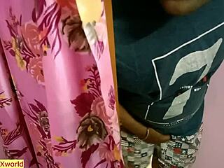 indian bhabhi rides but penis slips in hot hindi action