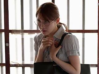 that creepy old japanese guy sneaks up and fingers my tight asian pussy