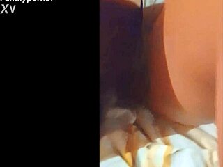 my stepdaughter in lingerie on the sofa makes me lick her wet pussy outdoors