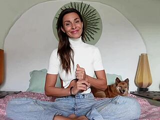 roxy fox demos foreskin play against circumcised cocks in close-up penis tutorial