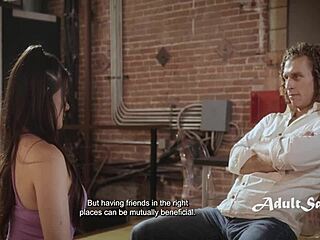 Alison Rey Licks Michael Vegas' Cock Desperately for Casting Callback