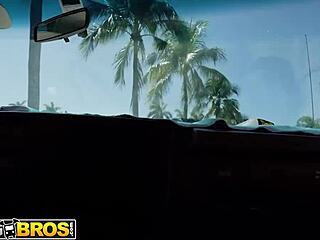 Scarlett Rose Bounces Huge Tits While Ace Fucks Her Hard In Bangbros Van!