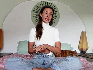 roxy fox demos foreskin play against circumcised cocks in close-up penis tutorial