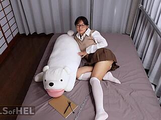 asian student babe 😘 wants to flash her tight pussy as dirty camgirl 💦📹