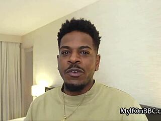 naughty blondes share massive black cock in hotel group romp