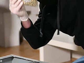 Watch Tattooed Athenea Rose Beg for DP Threesome After Robbery!