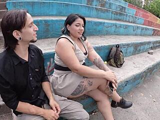 agente musculoso me convence de porno creampie en su verga enorme