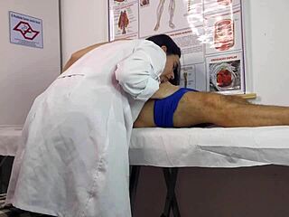 nurse notices patient's huge cock rising and grabs it for rough hospital blowjob