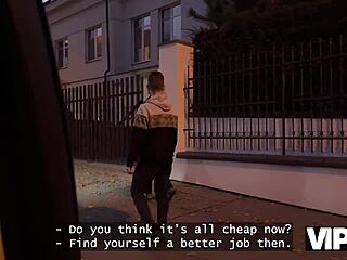 Czech Tattoo Whore Betrays Cuckold Boyfriend for Rich Stranger Pickup