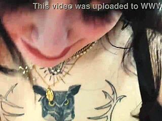 Curvy Goth Deedee Love Workouts Lead to Juicy Blowjob