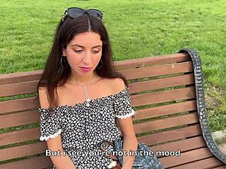 skinny teen slut bent over for rough gangbang doggystyle creampie after cheating ex