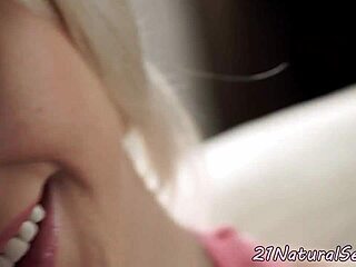 adorable euro babe loves dickriding cowgirl style