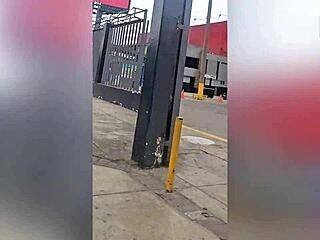 found neighbor's cheating puta wife on street, denies hubby anal but lets me poop-gape her tight ass pov