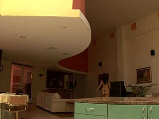 bella rey bends over showing natural tits in cowgirl and doggy