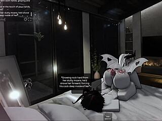 damn demon slut begs for monster creampies doggystyle and missionary