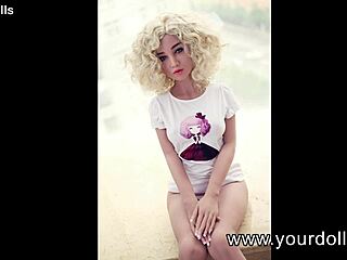 blonde yourdoll's big ass and tits get raw pounded