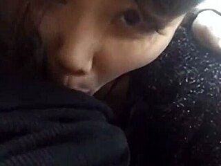 hot 18+ chinese teen sucks pretty blowjob deep