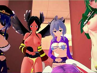 imagine me fucking six hentai babes in crazy 3d orgy creampie madness