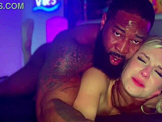 Raw Breeding Fills Hot Blonde Cheerleader Kait Bareback Deep