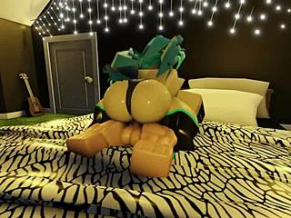 yo hatsune miku grabs my big cock legs spread for hardcore missionary fuck instead