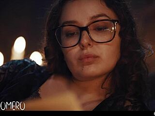 Japanese vampire rikako lured by nerdy leana into lesbian twist